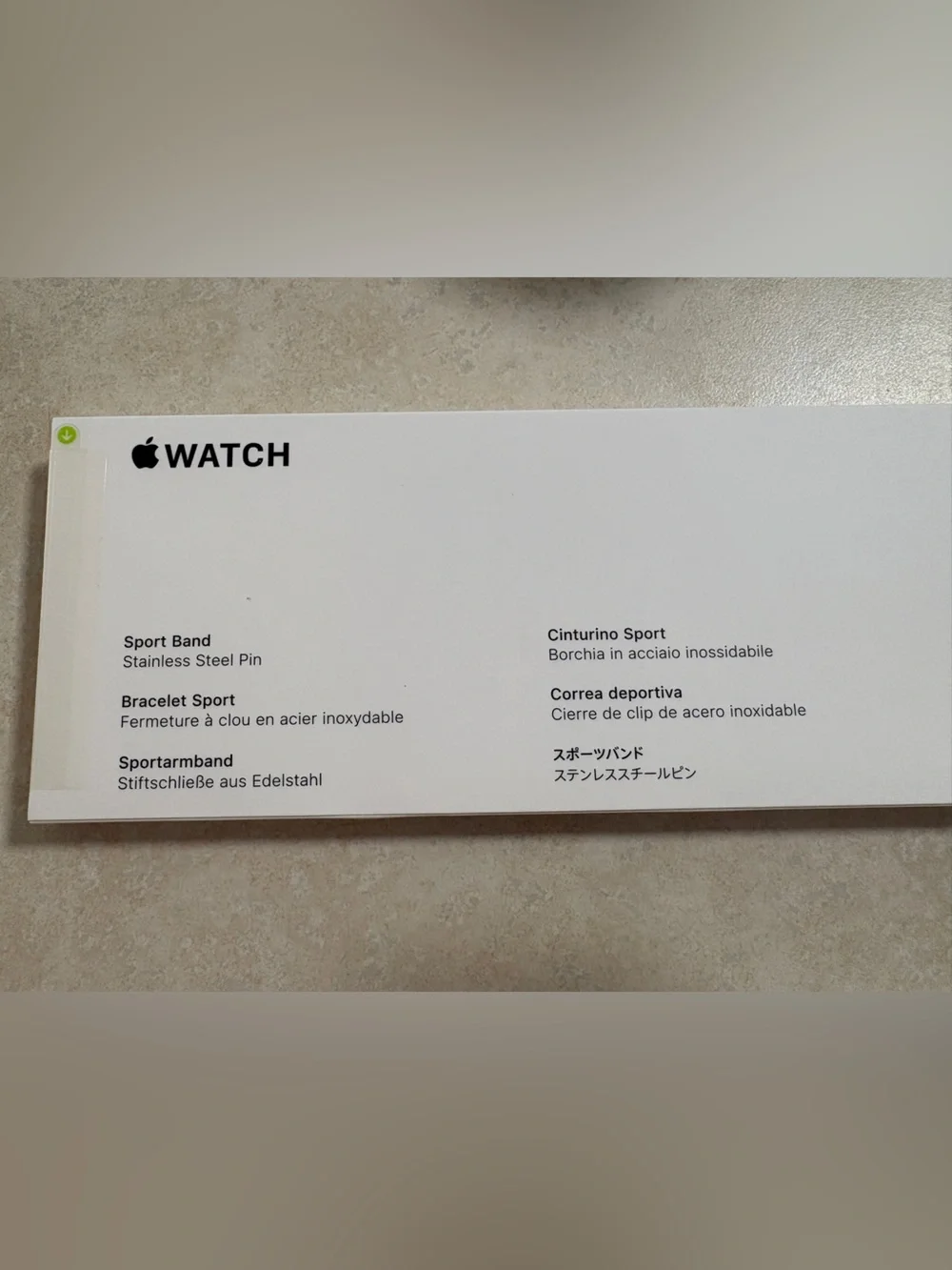 Apple Starlight Silicone Apple Watch Band and Charger